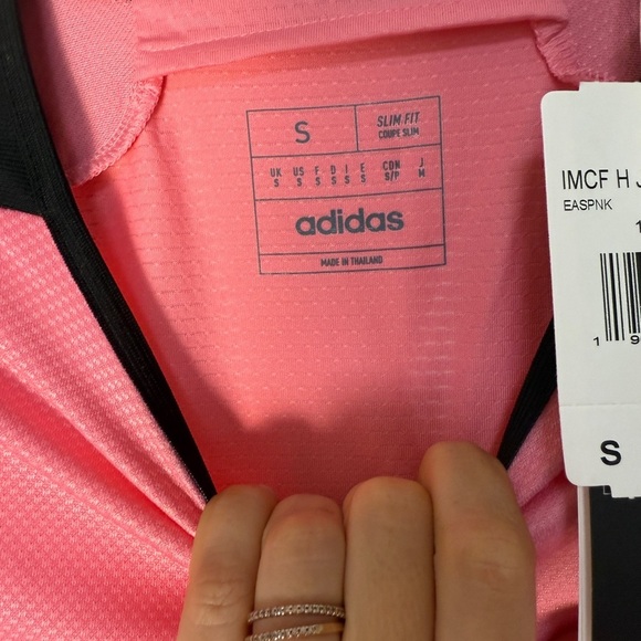 Adidas Aeroready Pink Jersey NWT size S - Picture 6 of 7